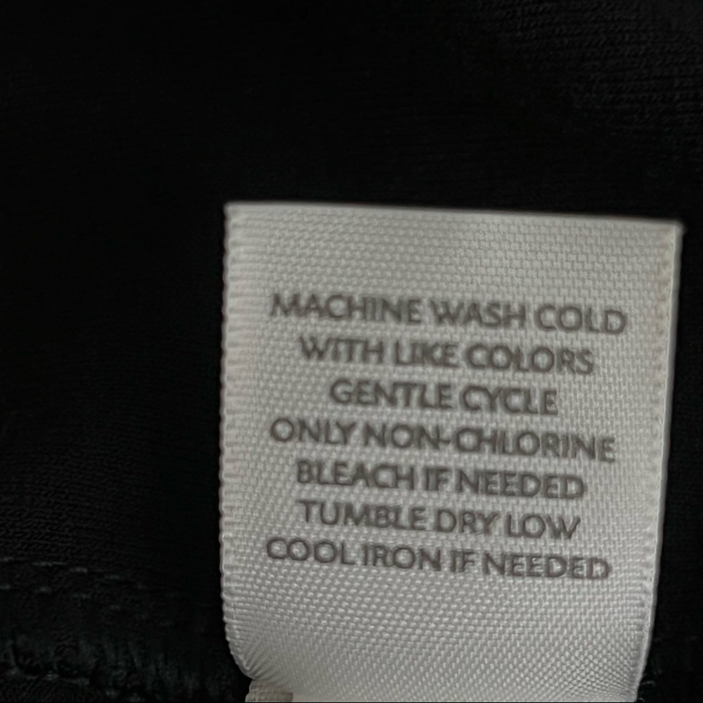 J. Jill Wearever Collection Black Open Front Cardigan Size XS Fits Small Too - Picture 7 of 9